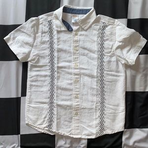 White button down shirt